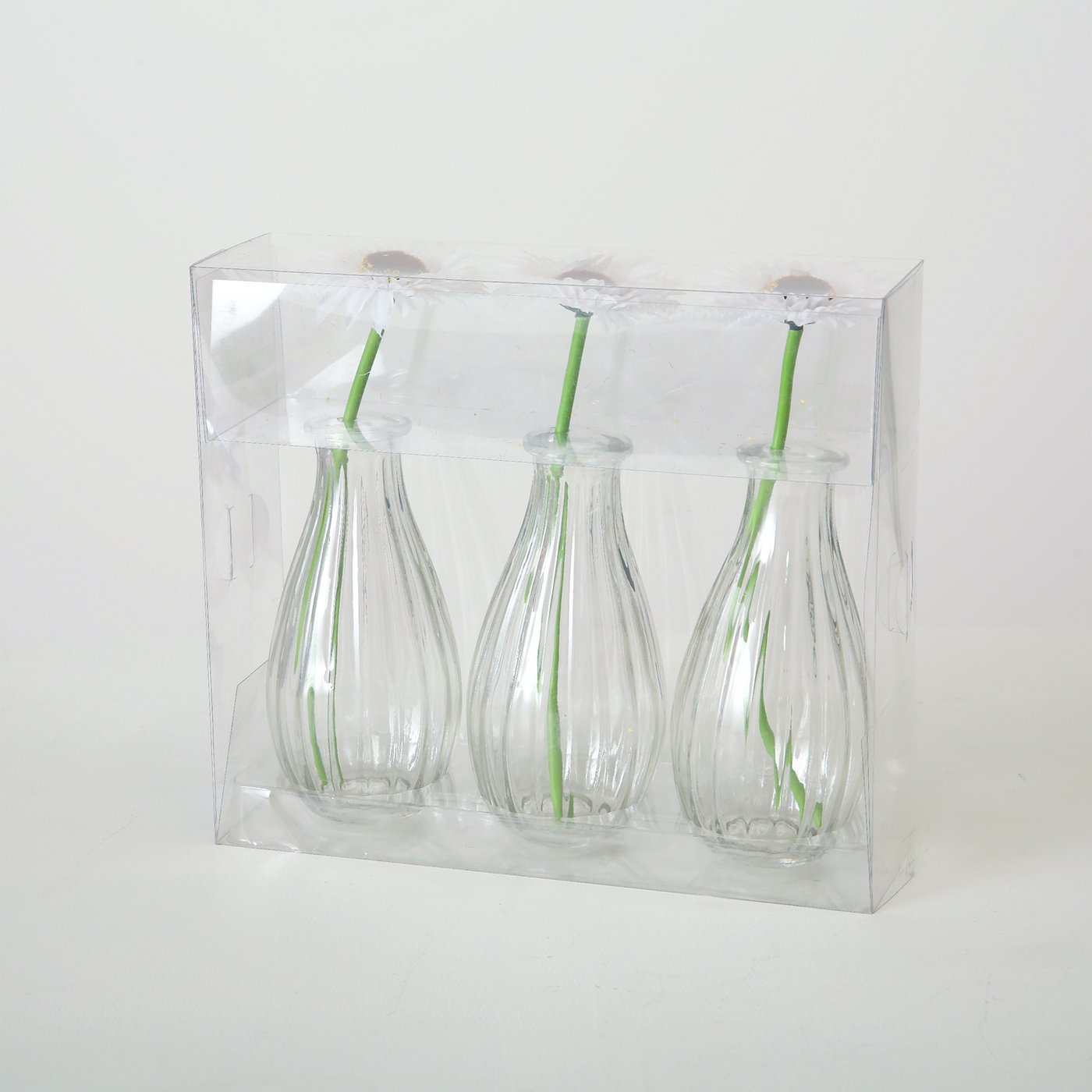 1011504-1-6-teiliges-vasen-set-mit-kunstlicher-gerbera-3-vasen-3-blumen