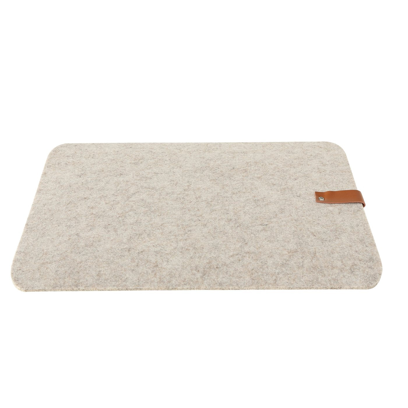 Filz-Tischset „Modena“ von Boltze, 45x35x0,5 cm, Beige