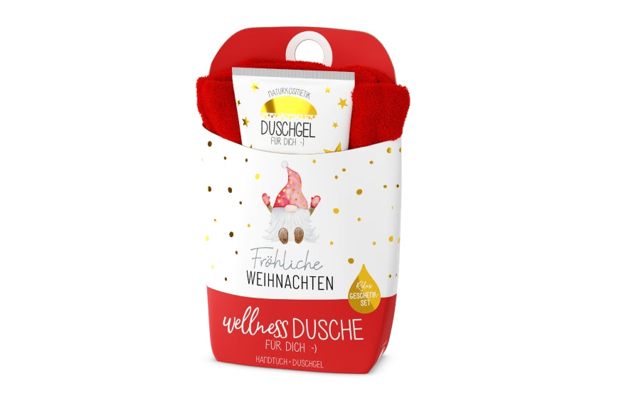 108173 Wellnessdusche Geschenkset Fröhliche Weihnachten von Geschenk für Dich, 4027268338566