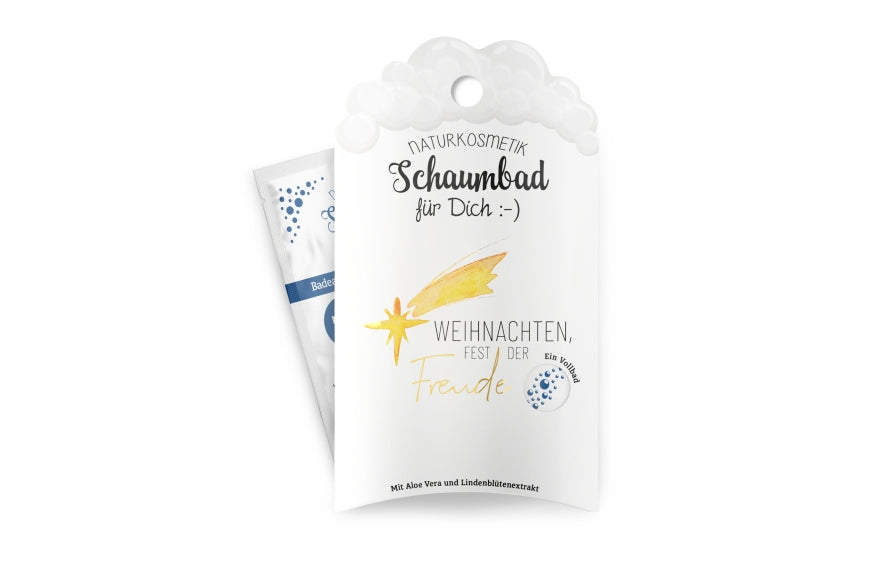 113172 Naturkosmetik Schaumbad Weihnachten, Fest der Freude von Geschenk für Dich, 4027268337934