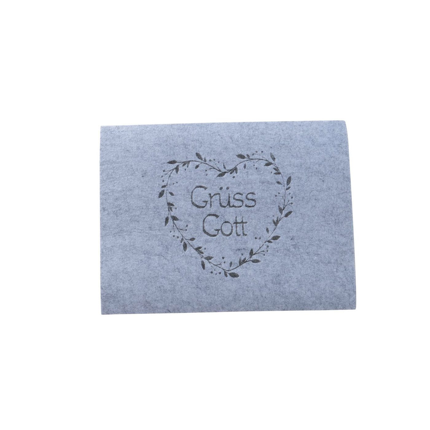 Filz Tischset "Servus - Grüss Gott"