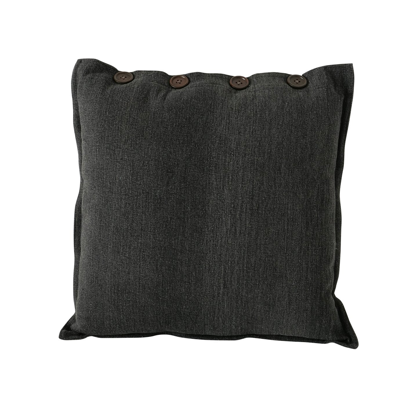 Sofakissen schwarz „Joscha“ 45×45 cm