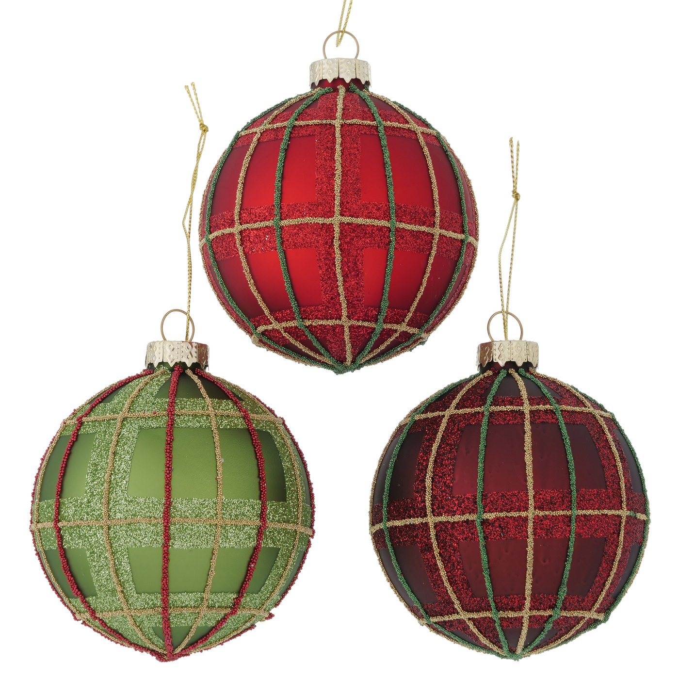 2025908-boltze-christbaumkugeln-weihnachtskugel-glenda-grun-rot-kariert-12er-set