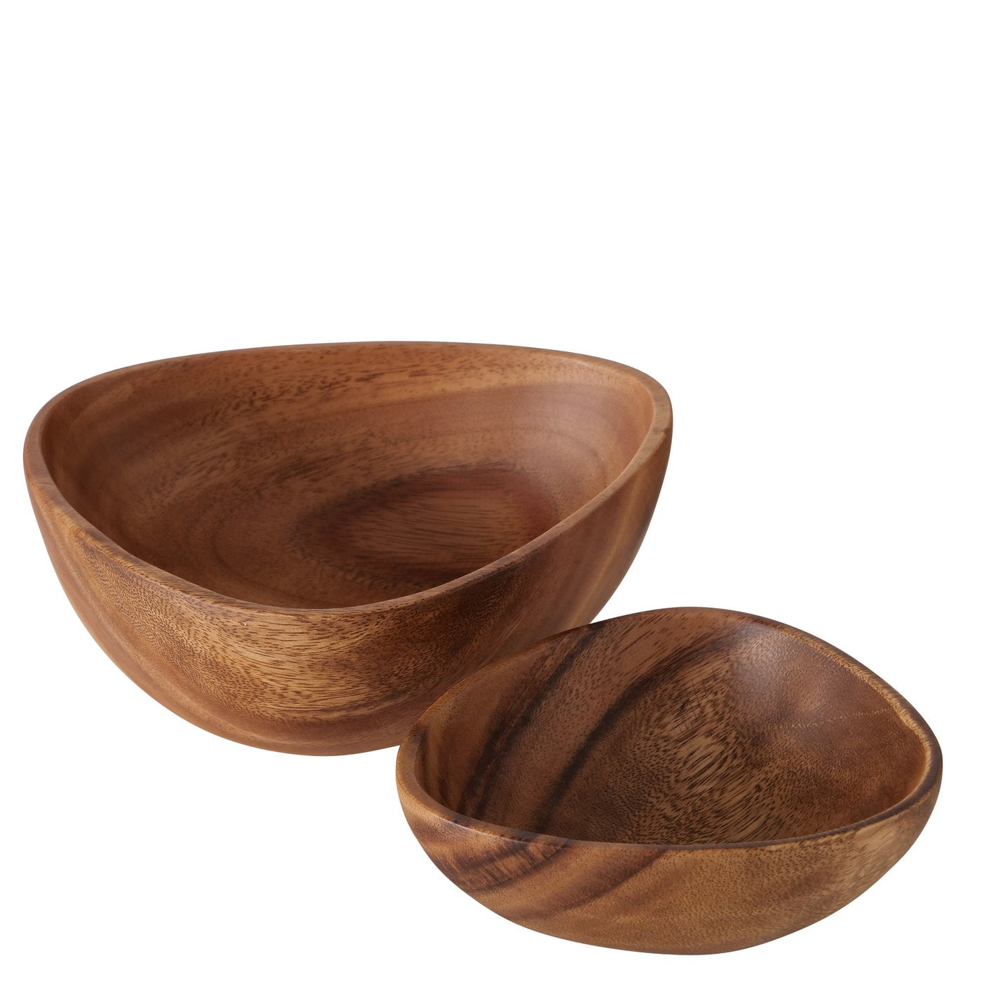 Holz Deko Schale „Acacia“ 2er Set