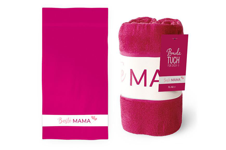 379735 Geschenk für Dich Badetuch Strandtuch Bester Mama