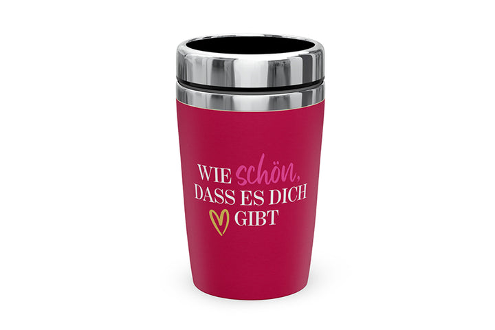 388713 Geschenk für Dich Thermobecher To go Wie schön, dass es Dich gibt, Coffee to go Becher