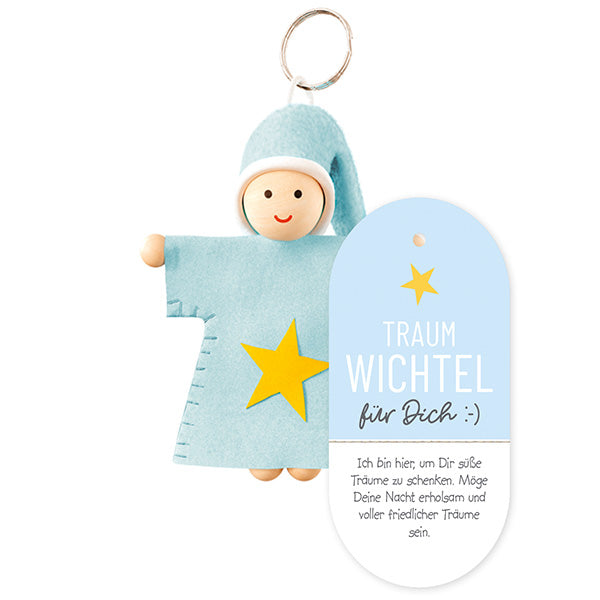 710213-1 Gechenk für Dich Traum Wichtel, Glücksbringer, Schlüsselanhänger