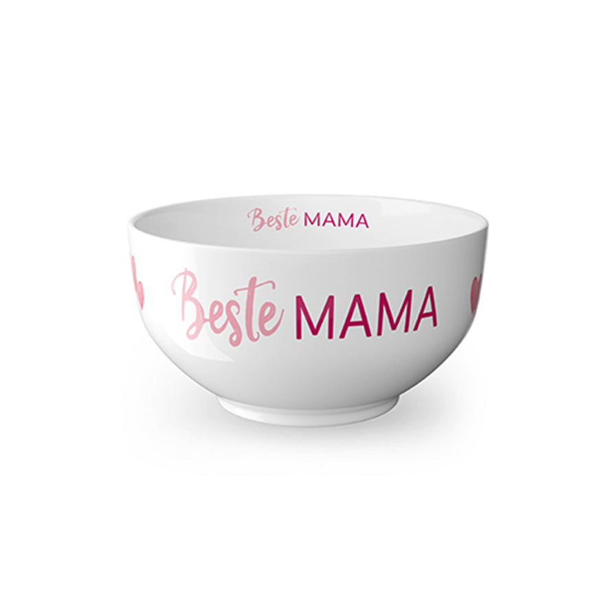 955735 Vorderseite Geschenk für Dich Schälchen Beste Mama, Müslischale, Müslischälchen