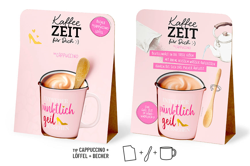 Kaffeezeit für Dich High Heel – Produktdetails