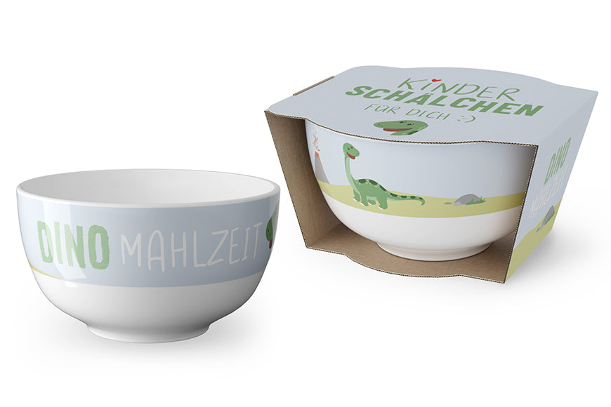 971381 Geschenk für Dich Kinder Schälchen Dino Mahlzeit