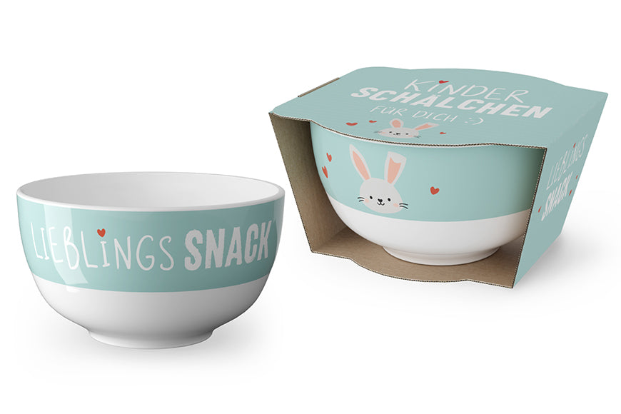 971382 Geschenk für Dich Kinder Schälchen Lieblingssnack Hase