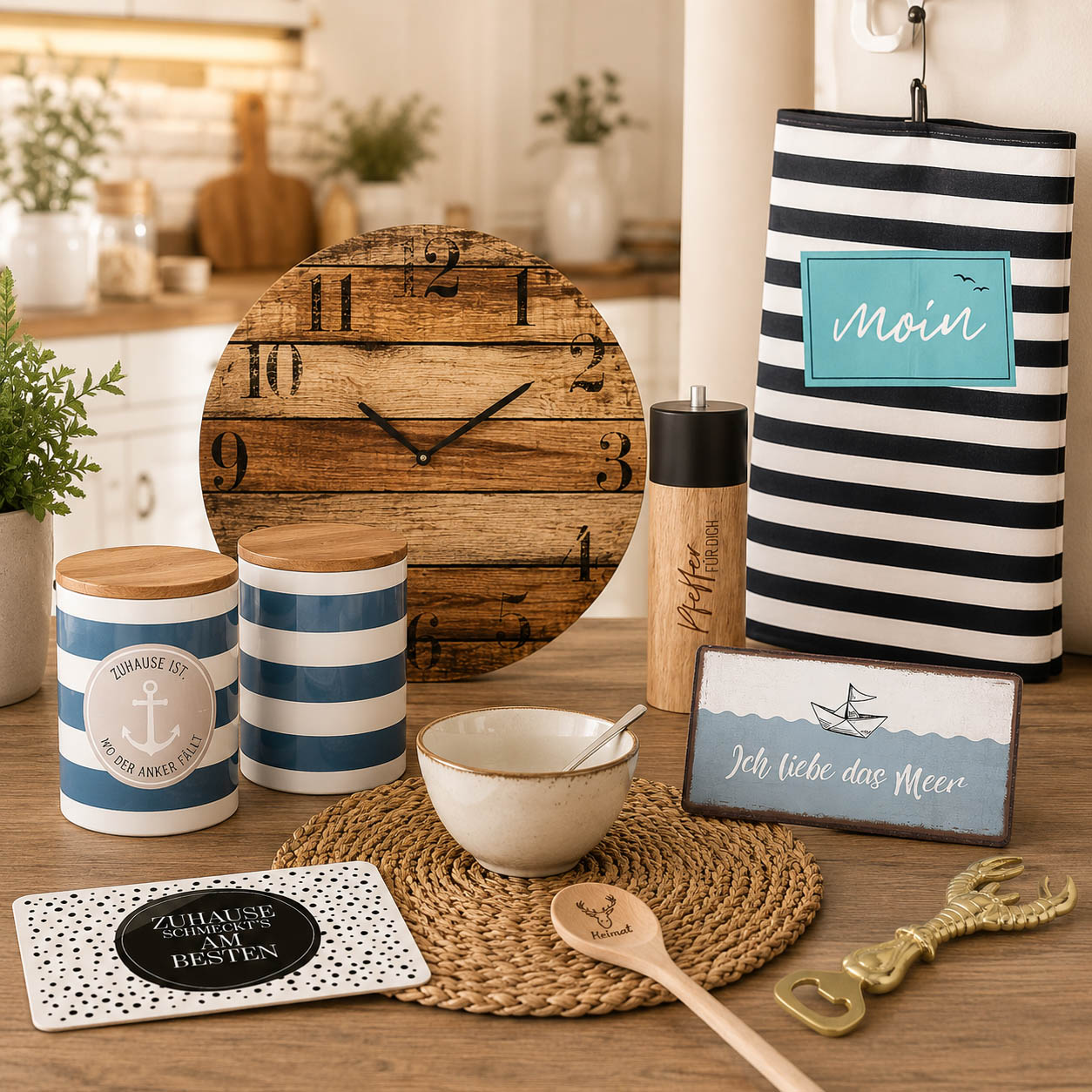 Entdecke schöne Küchenaccessoires für ein Zuhause mit Herz