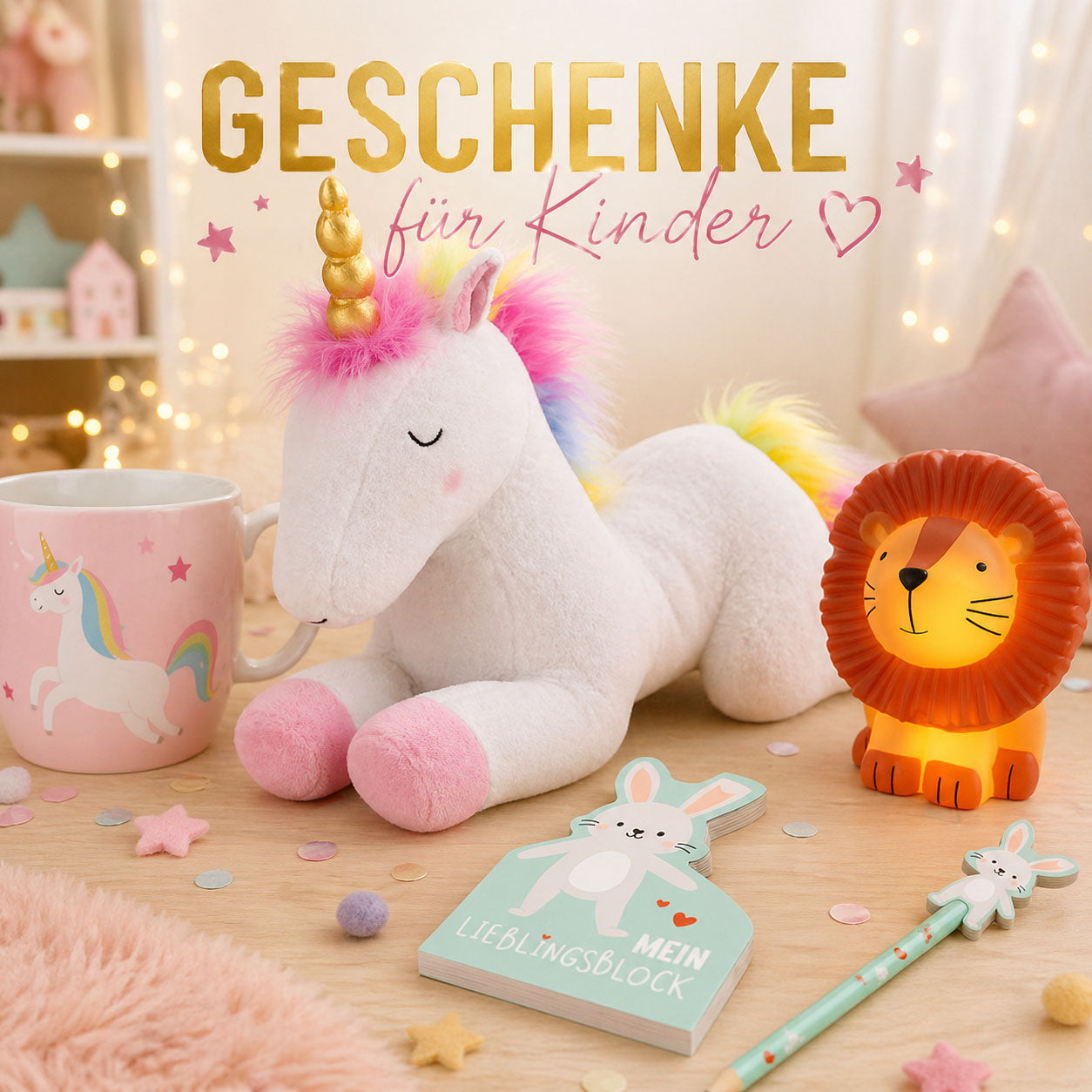 Geschenke für Kinder, die Augen zum Leuchten bringen
