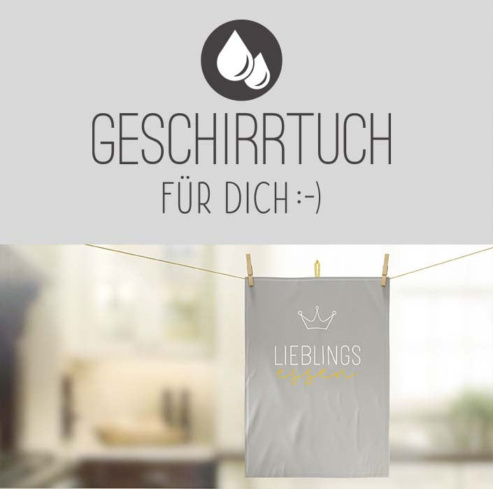 Geschenk für Dich Geschirrtücher online kaufen bei Malou Home Design