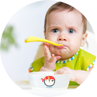 Kinder Schälchen