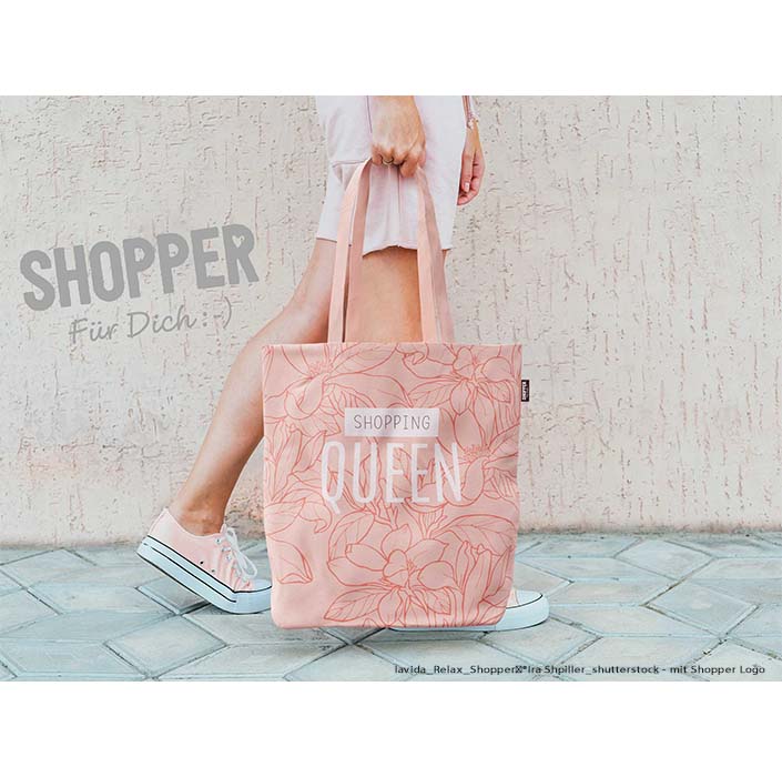 Geschenk für Dich Shopper Taschen aus 100% Bio Baumwolle