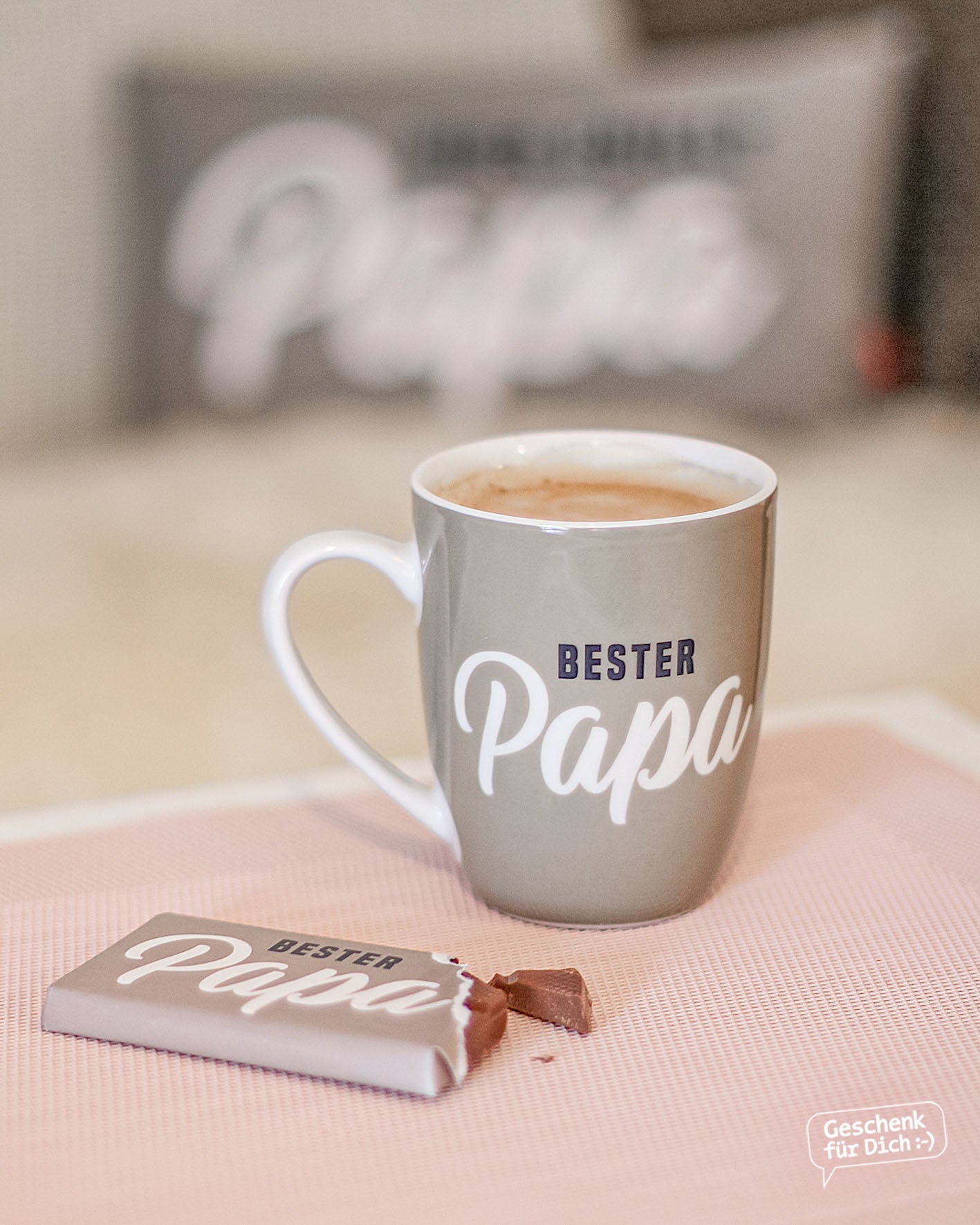 Geschenkideen mit Spruch Bester Papa
