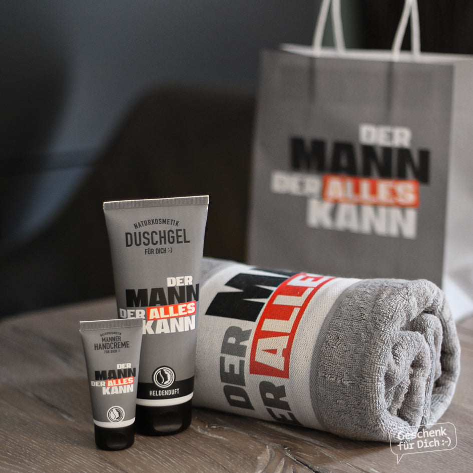 Geschenkideen für Männer Der Mann der alles kann
