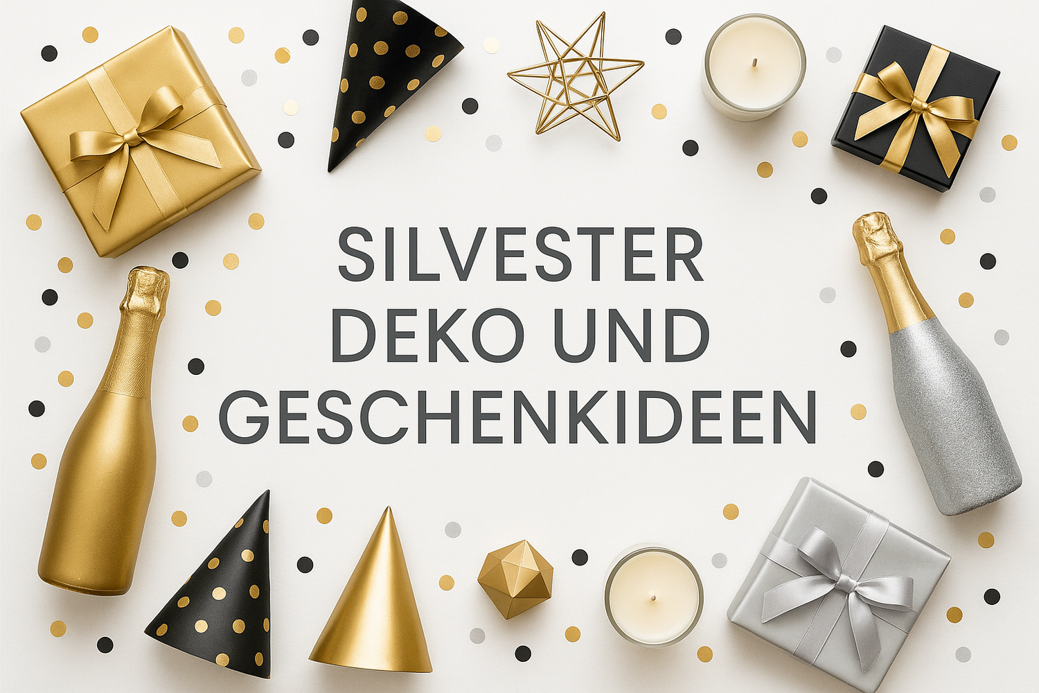 Geschenkideen und Deko zu Silvester online kaufen