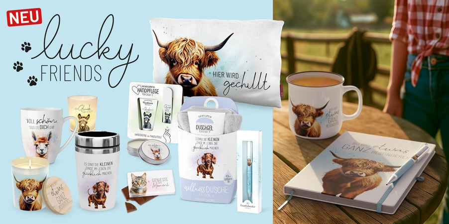Geschenk für Dich Themenwelt Lucky Friends