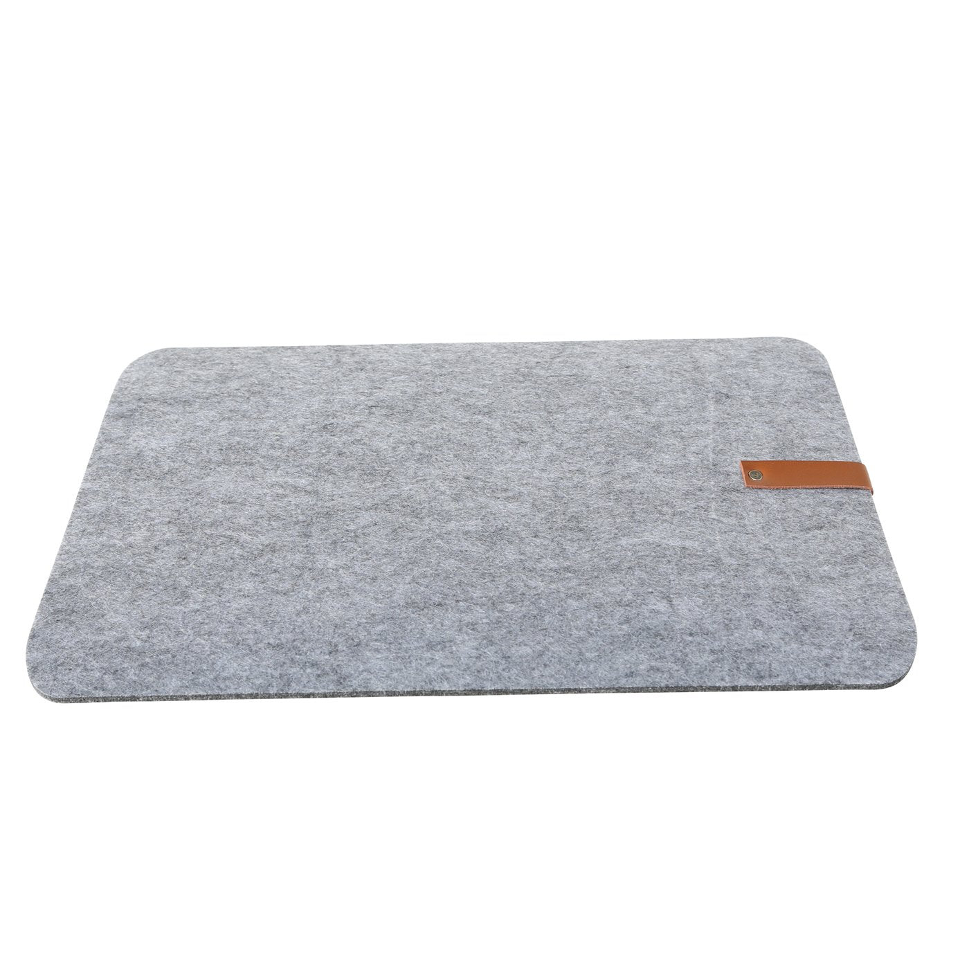 Filz-Tischset „Modena“ von Boltze, 45x35x0,5 cm, in Grau