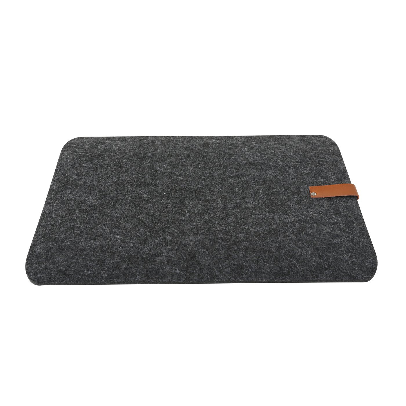 Filz-Tischset „Modena“ von Boltze, 45x35x0,5 cm, in Schwarz