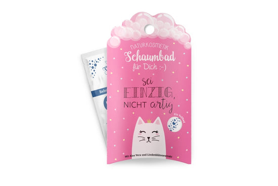 113581, Geschenk für Dich Naturkosmetik Schaumbad Sei einzig, nicht artig, Badezusatz, 4027268337712