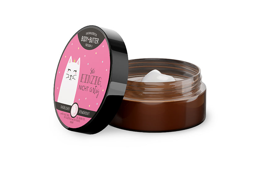 115581 Geschenk für Dich Naturkosmetik Bodybutter Sei einzig, nicht artig - KAtze