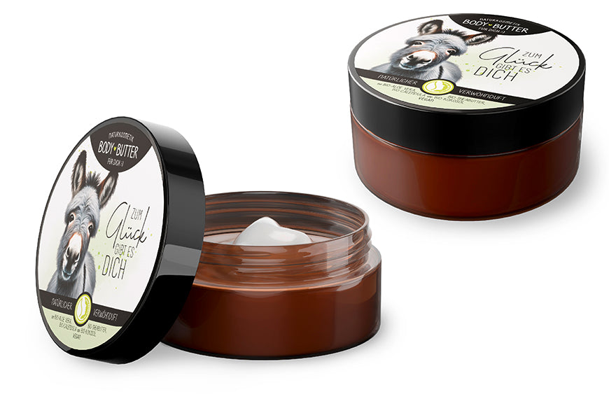 Naturkosmetik Bodybutter „Zum Glück gibt es Dich“ von Geschenk für Dich