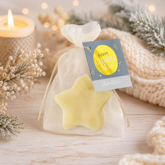 Schafmilchseife Stern »Merry Christmas« – Stimmungsbild
