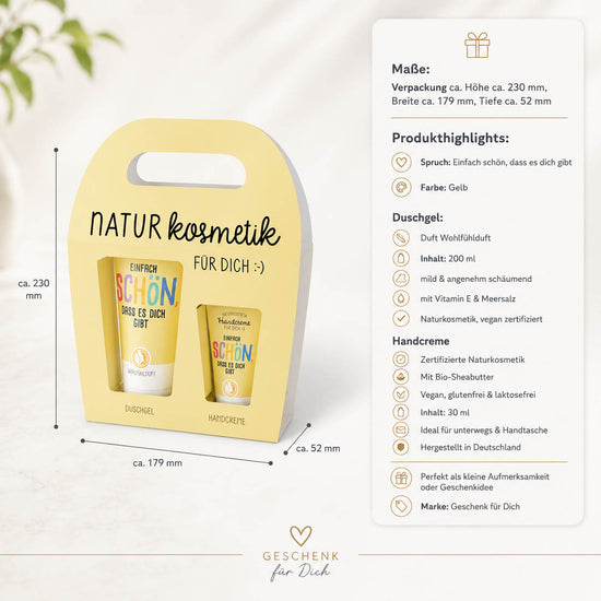 Naturkosmetik-Set Einfach schön dass es dich gibt – Produktdetails & Inhalt