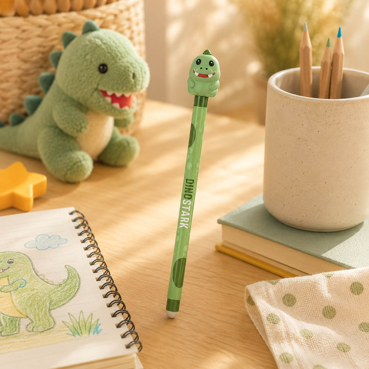 Gelstift Dino »Dino stark« – Stimmungsbild
