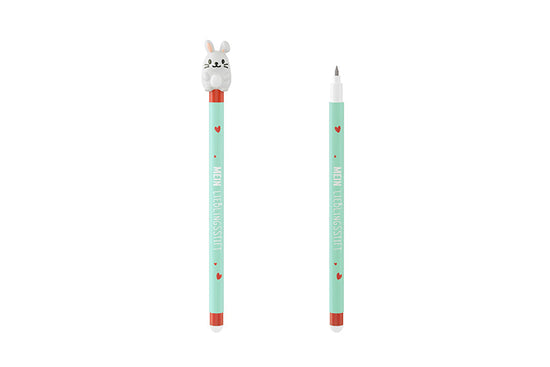 Gelstift für Dich »Mein Lieblingsstift« – Hase, Kleine Lieblinge, schreibt in Rot, radierbar