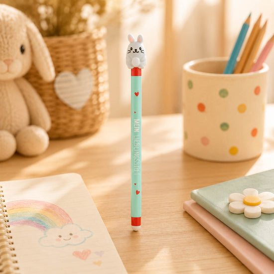 Gelstift Hase »Mein Lieblingsstift« – Stimmungsbild