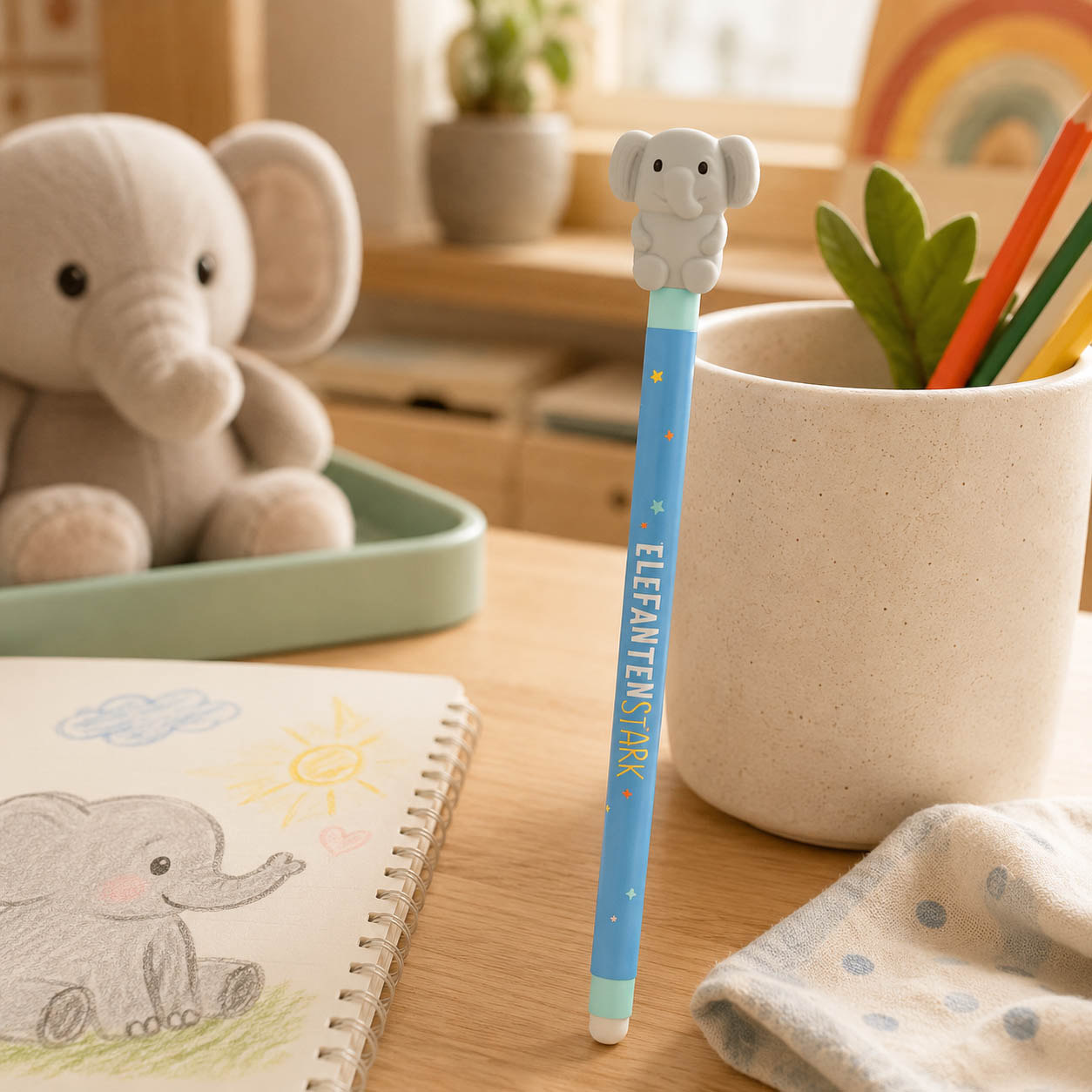 Gelstift Elefant »Elefantenstark« – Stimmungsbild