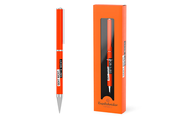 Kugelschreiber „Geht nicht, gibt´s nicht"