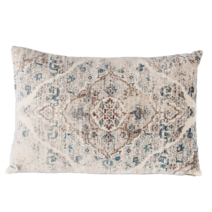 Zierkissen orientalisch „Savah" mit Ornamentmuster, 60×40 cm