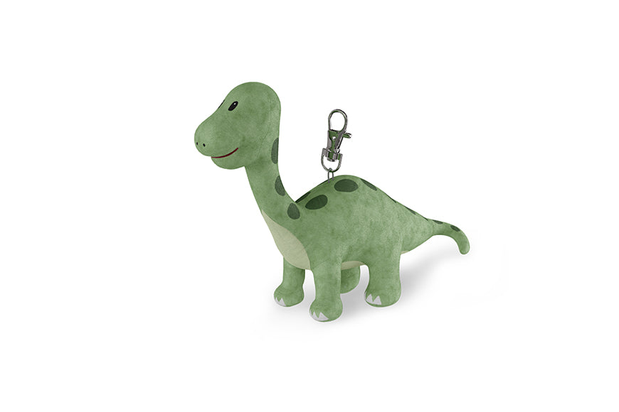 374381 Geschenk für Dich Plüsch Anhänger Dino, Schlüsselanhänger Dinosaurier