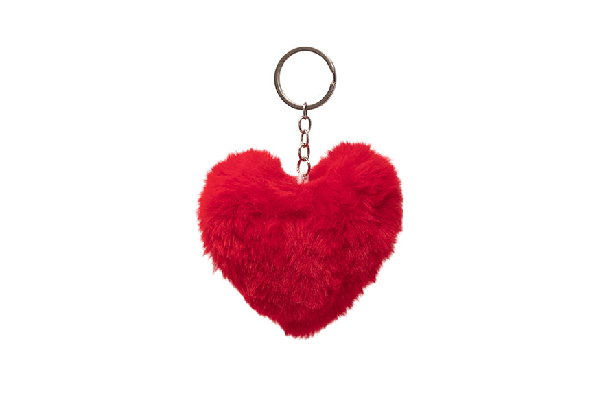 374388 Geschenk für Dich Plüsch Anhänger Herz, Schlüsselanhänger