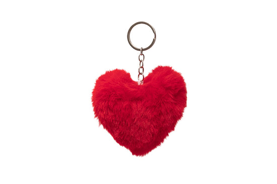 374388 Geschenk für Dich Plüsch Anhänger Herz, Schlüsselanhänger