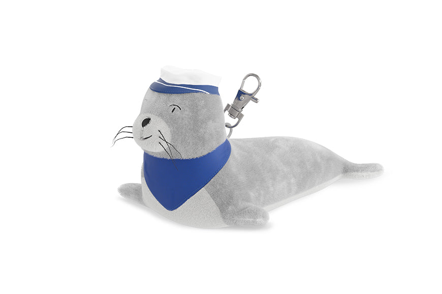 374852  Geschenk für Dich Plüsch Anhänger Robbe Seehund, Schlüsselanhänger