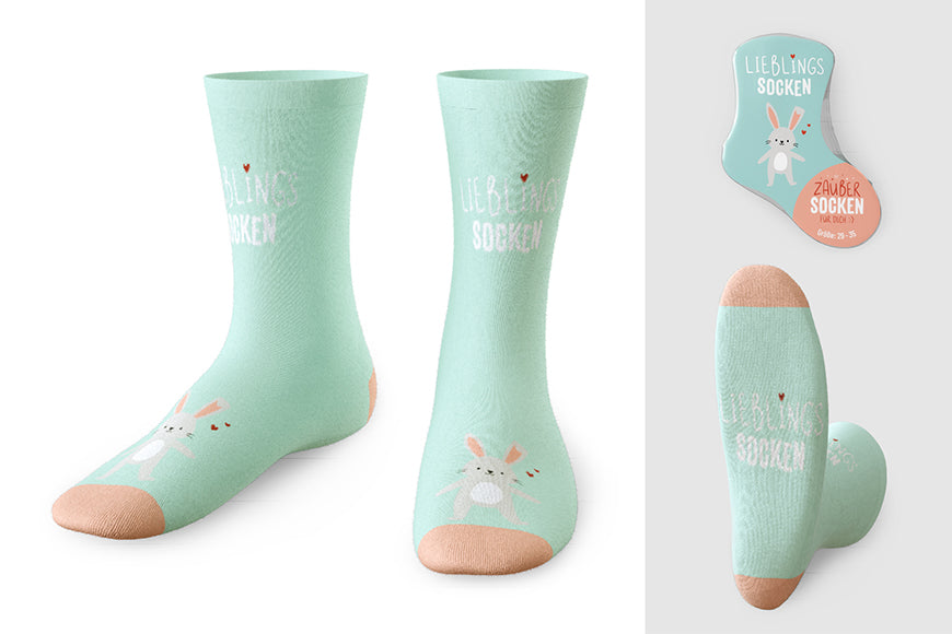375382 Geschenk für Dich Zaubersocken Lieblings Socken, Kindersocken