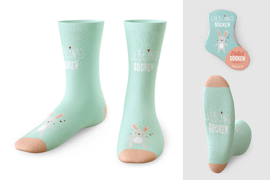 375382 Geschenk für Dich Zaubersocken Lieblings Socken, Kindersocken