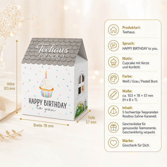 Teehaus für Dich »Happy Birthday to you« – Produkt-Highlights Rooibos-Sahne-Karamell