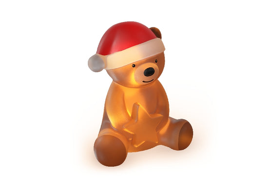 Dekolicht Bär mit Stern – LED-Figur von Geschenk für Dich – Malou Home Design®
