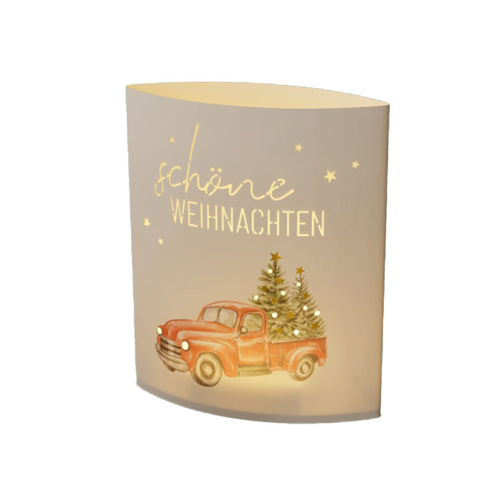 629171 Geschenk für Dich weihnachtliches Poesilicht mit Aufschrift Schöne Weihnachten