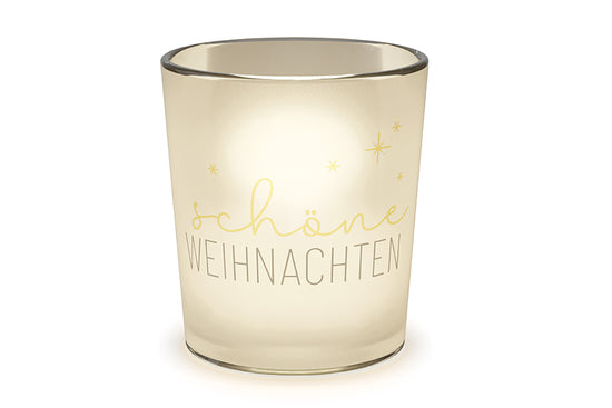 Schöne Weihnachten: Stimmungsvolle Windlichter mit Spruch für Festtage – Malou Home Design®