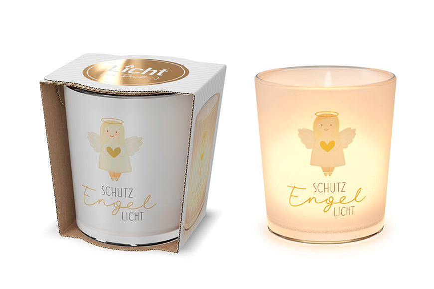 Windlicht „Schutzengel Licht“ von Geschenk für Dich
