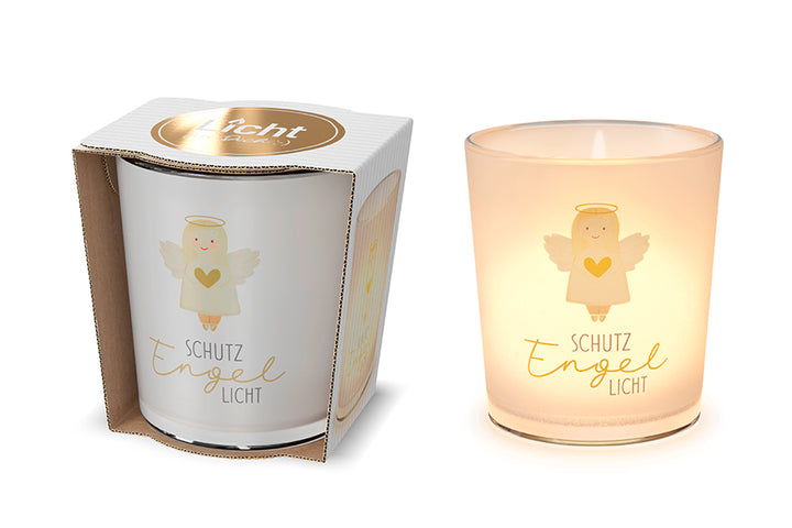 Windlicht „Schutzengel Licht“ von Geschenk für Dich