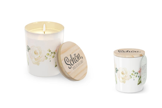 651661-1 Duftkerze Schön, dass es Dich gibt - Lovely Greetings von Geschenk für Dich, 4027268334032